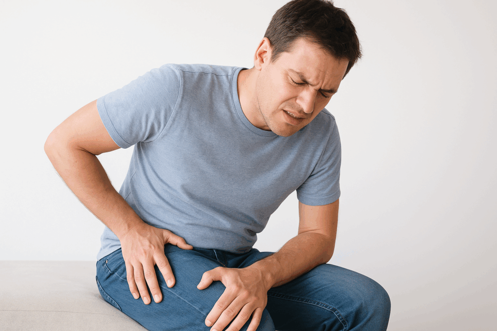 股関節前側の痛み